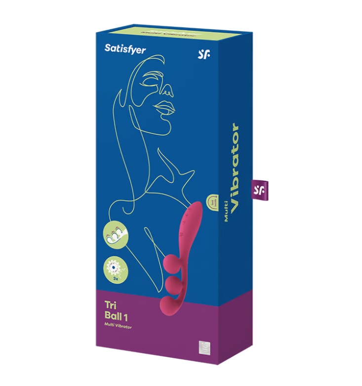 Satisfyer Tri Ball 3 Quả Bóng Vibe Đa Kích Thích Hồng