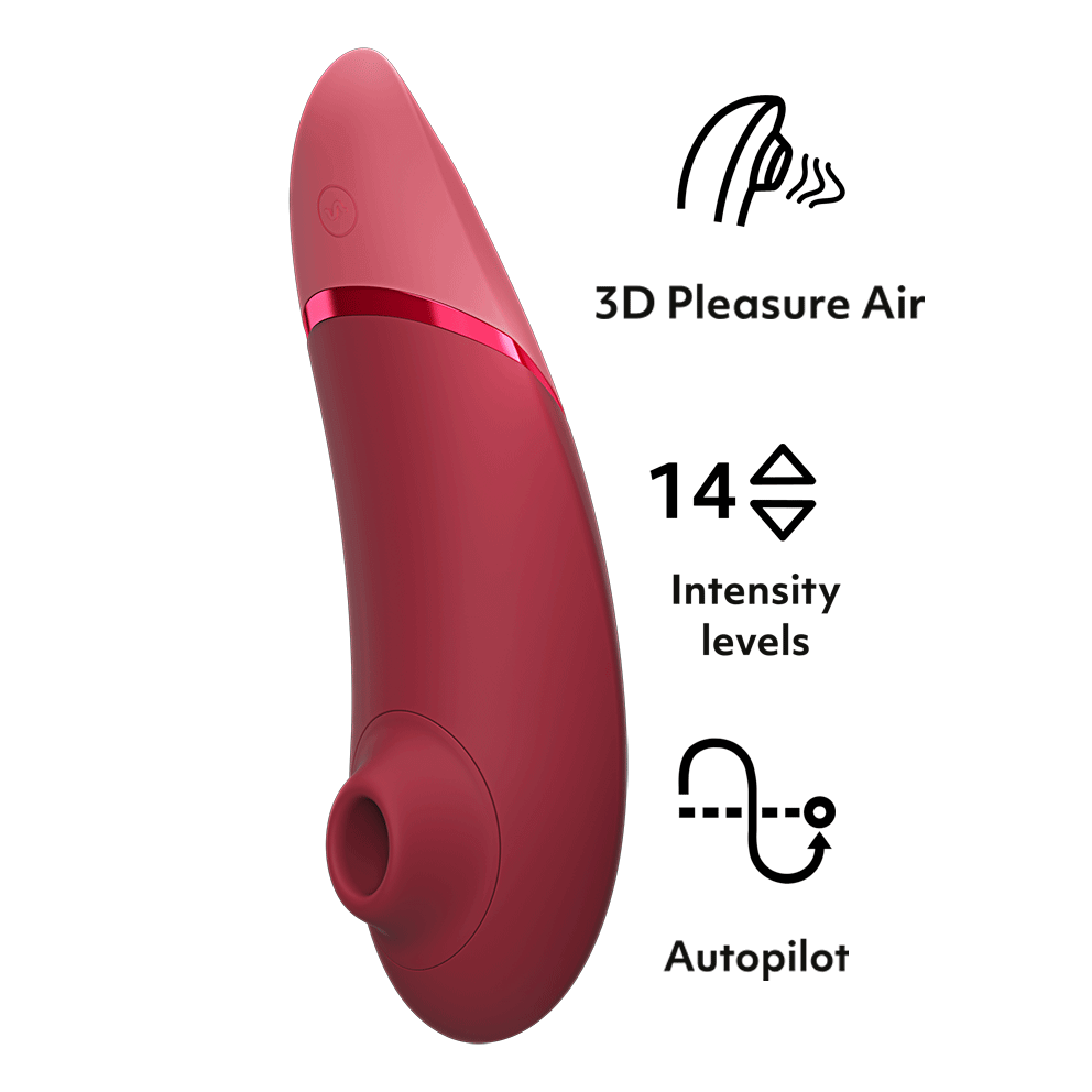 Womanizer Next 3D Hút Clit Đỏ Rượu Siêu Mạnh