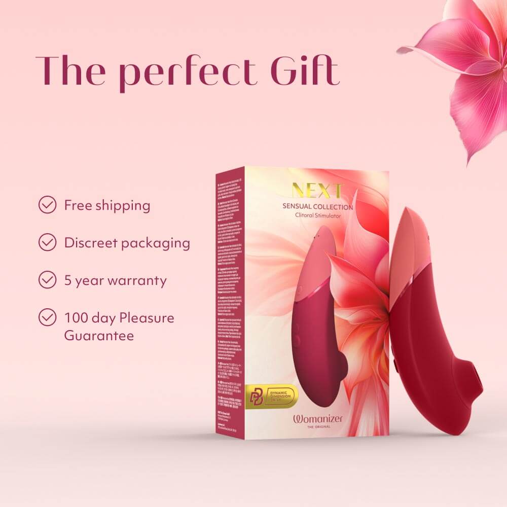 Womanizer Next 3D Hút Clit Đỏ Rượu Siêu Mạnh