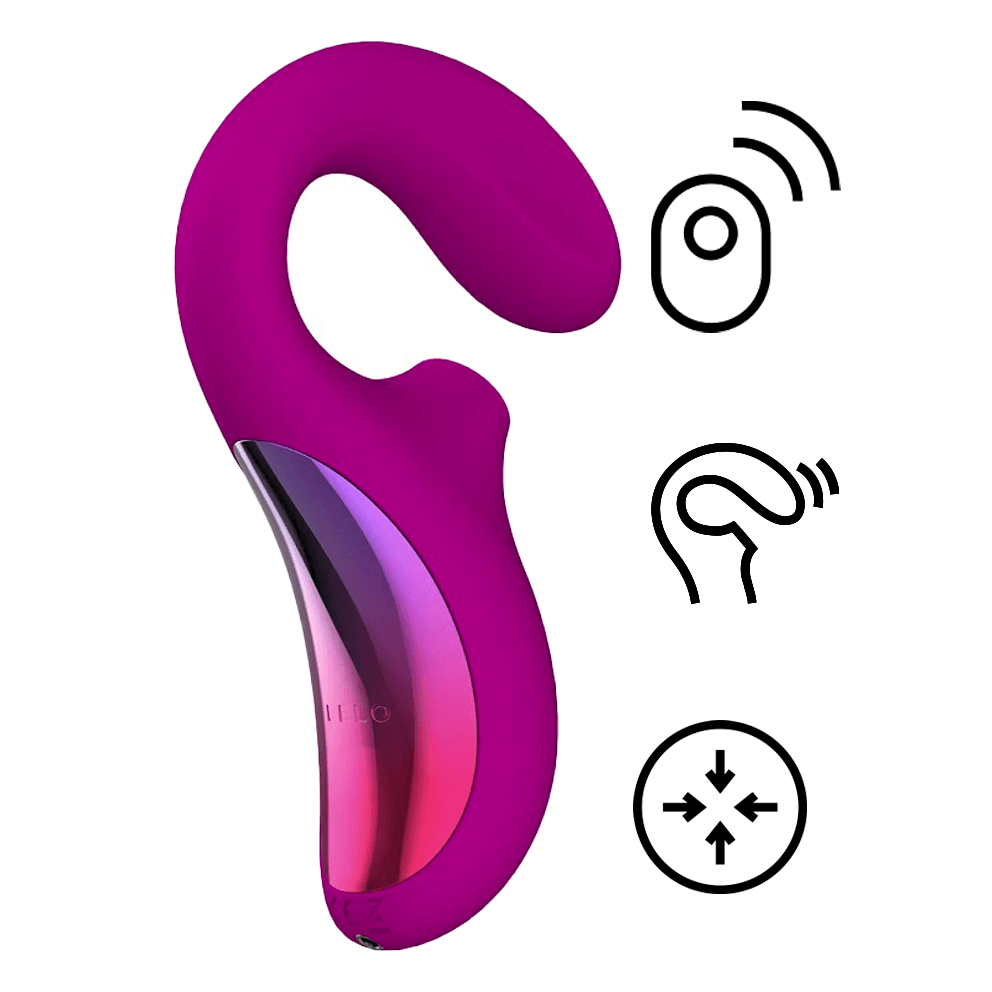 Lelo Enigma Cruise Hồng G+Cli Hút Siêu Âm Chống Nước