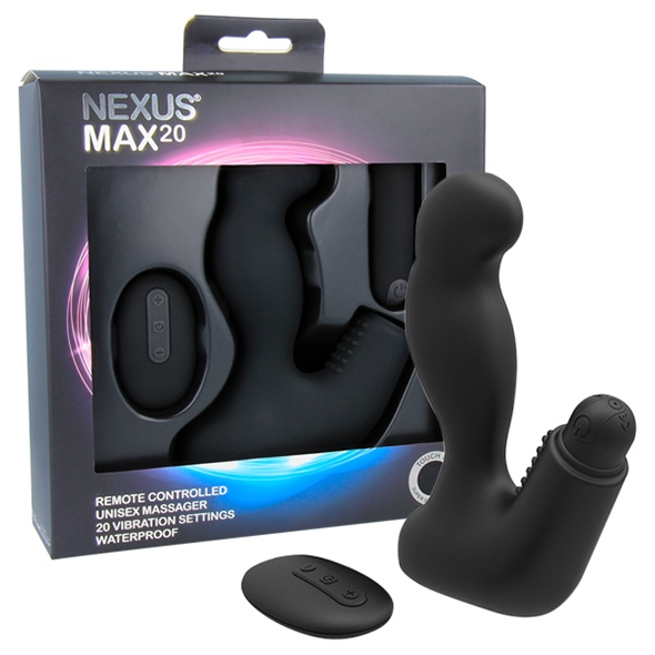 Nexus Max 20 Rung Toàn Giới Tính Đen 4cm Đỉnh Cao