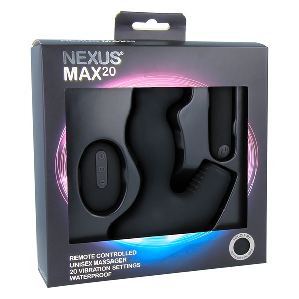 Nexus Max 20 Rung Toàn Giới Tính Đen 4cm Đỉnh Cao