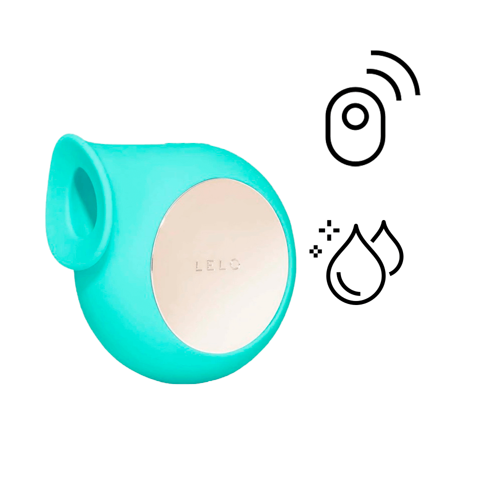 Lelo Sila âm sóng clit nhẹ nhàng xanh dương