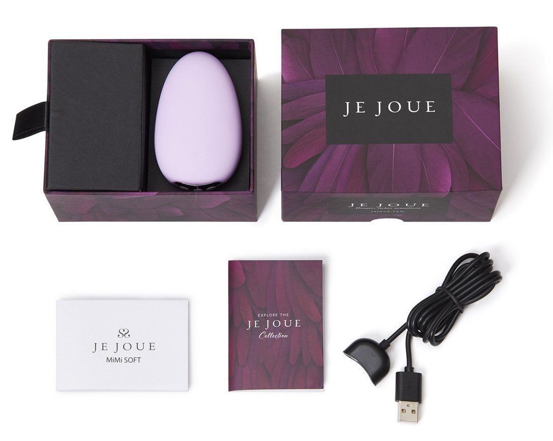 Je Joue Mimi Clit Vibrator Tím Nhạt Thấp Tần Sâu