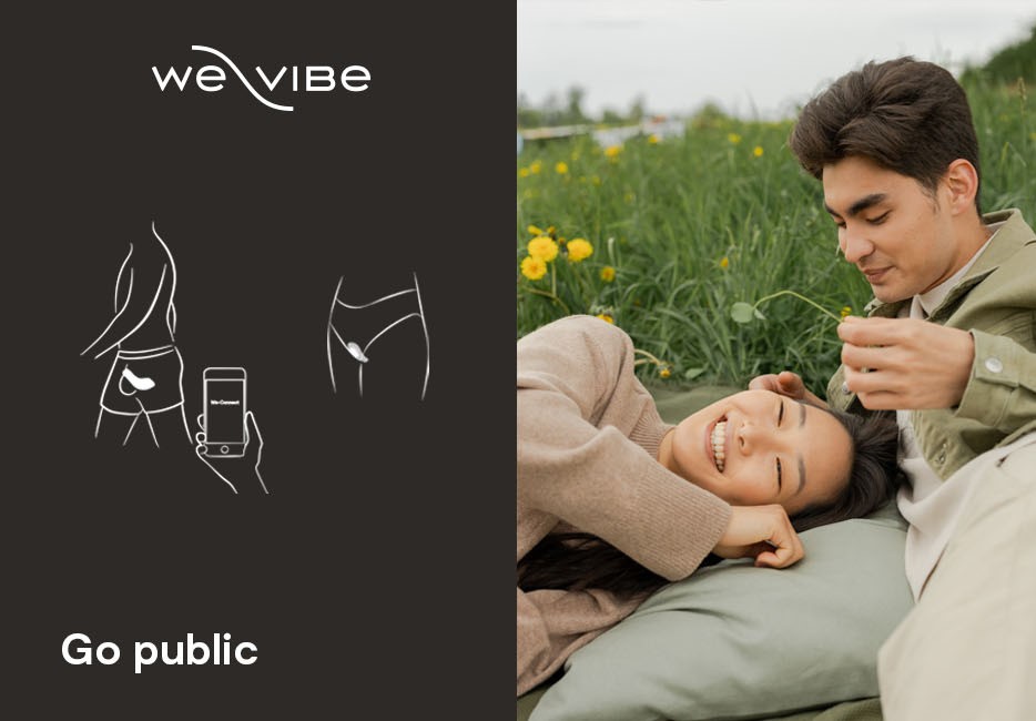 We-Vibe Tease Us Set Đen Silicon Chống Nước