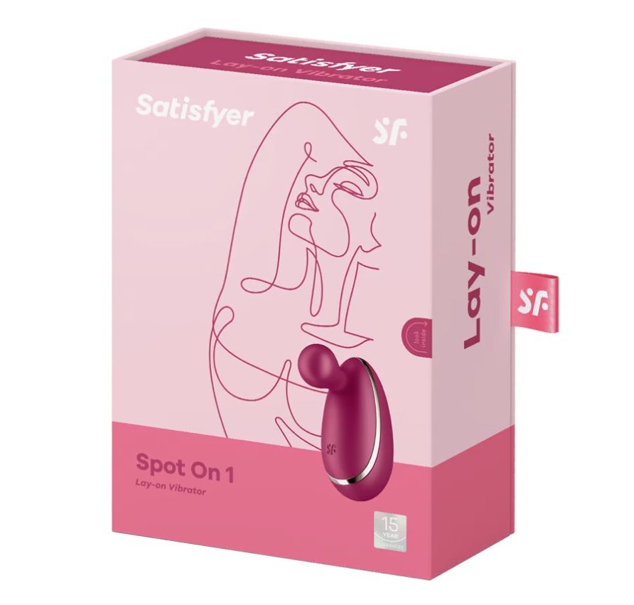Satisfyer Spot On Đỏ 7.5cm Thích Ứng Siêu Sướng