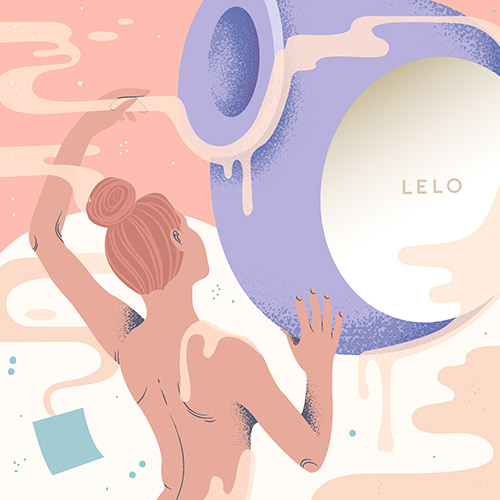 Lelo Sila Cruise Xanh Bạc Hà Rung Thở Âm Đạo Siêu Mềm