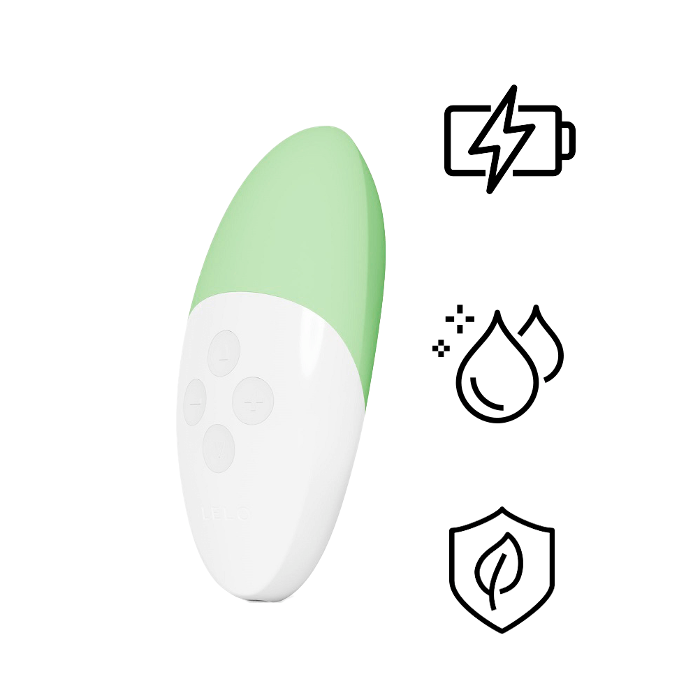 Lelo Siri 3 Rung Âm Tinh Voice Xanh Nhạt