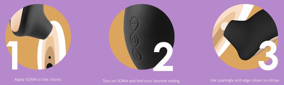 Lelo Sona 2 Clit Sonic Rung Hồng 11.5cm Sóng Âm Đỉnh