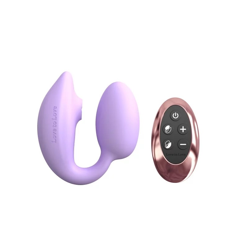 Love Wonderlover G-Clit Rung Tím 9.8cm