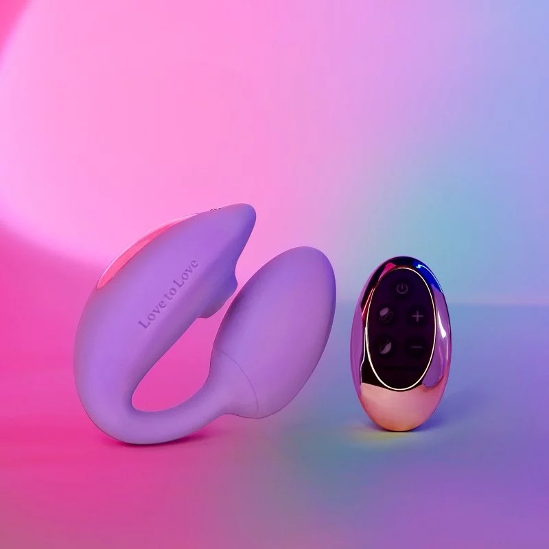 Love Wonderlover G-Clit Rung Tím 9.8cm