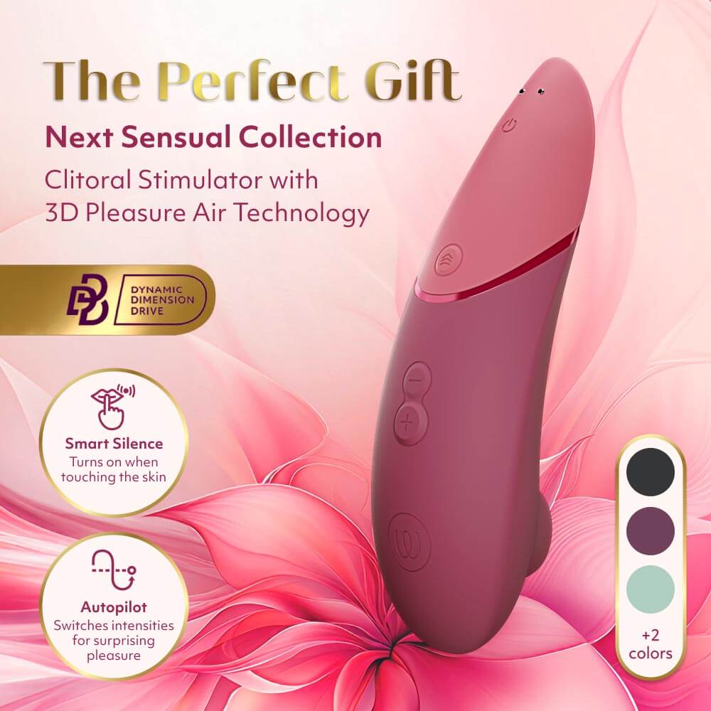 Womanizer Next 3D Clit Sucker Hồng Đức Orgasm
