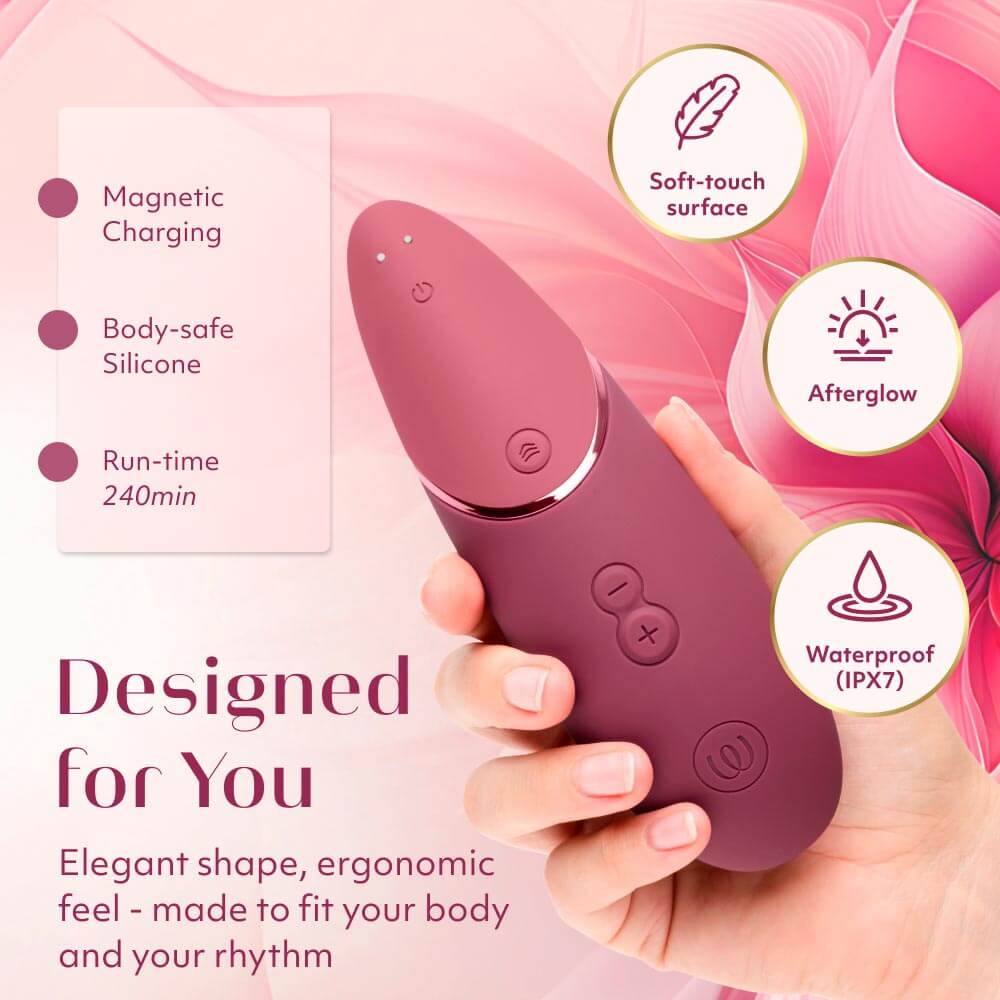 Womanizer Next 3D Clit Sucker Hồng Đức Siêu Orgasm