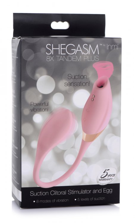 Inmi Shegasm 8X Pink Hút Sóng Clit Orgasm Đa Tầng