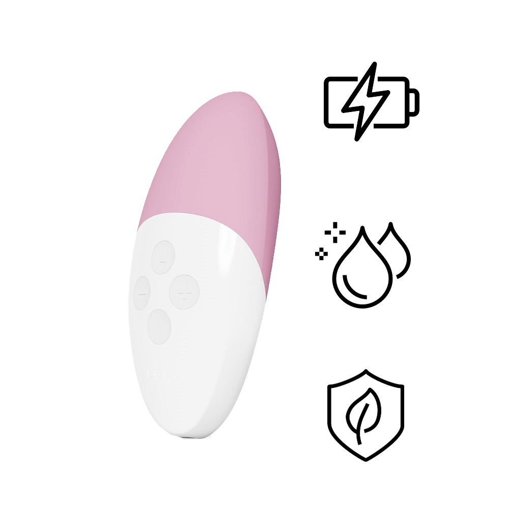 Lelo Siri 3 Voice Clit Vibrator Hồng Nhạt Thụt Lắc