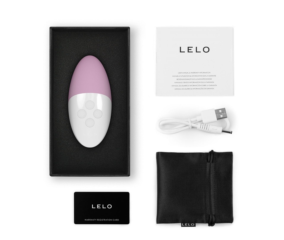 Lelo Siri 3 Voice Clit Vibrator Hồng Nhạt Thụt Lắc