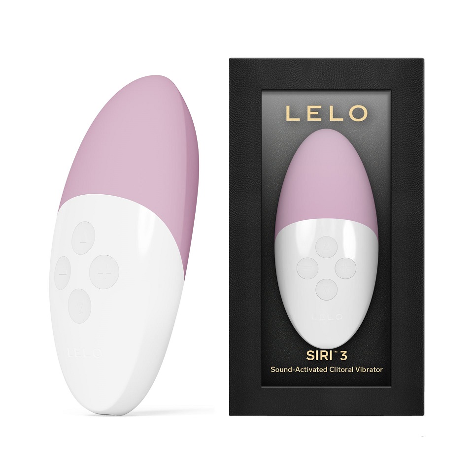 Lelo Siri 3 Voice Clit Vibrator Hồng Nhạt Thụt Lắc