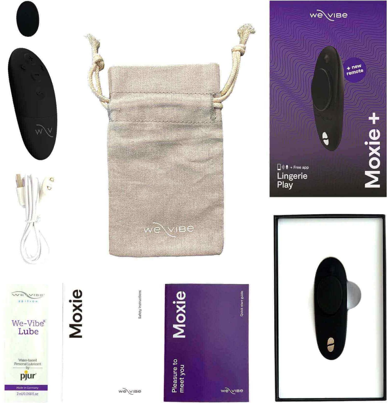 We-Vibe Tease Us Trứng Rung Đen Đôi Điều Khối Siêu Đỉnh