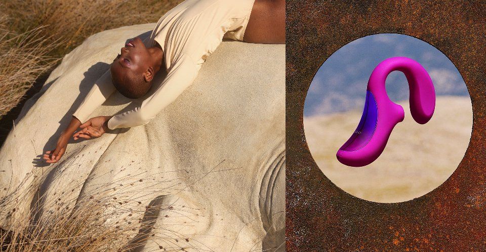 Lelo Enigma Hút G-Spot Rung Đỏ Thẫm SenSonic