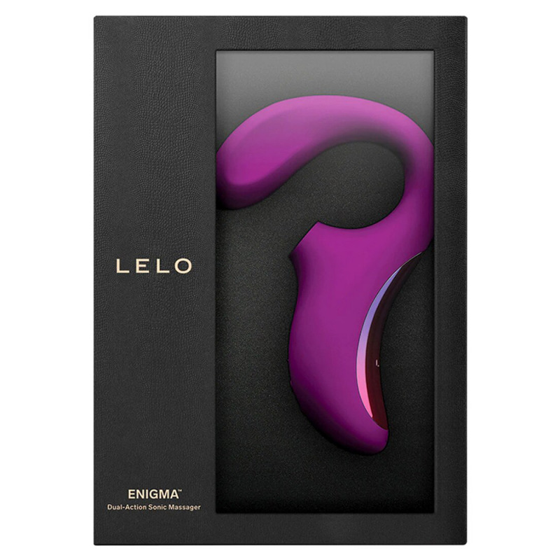 Lelo Enigma Hút G-Spot Rung Đỏ Thẫm SenSonic