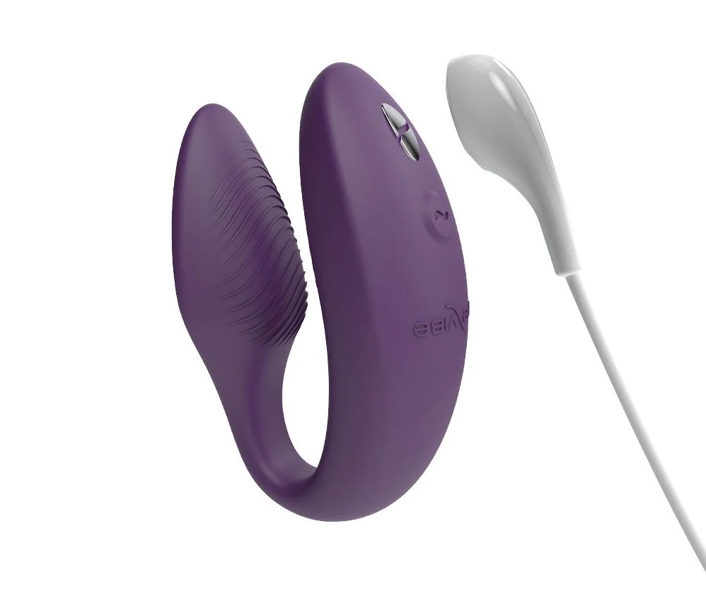 We-Vibe Sync 2 Tím Cặp Đôi Rung G Clit App
