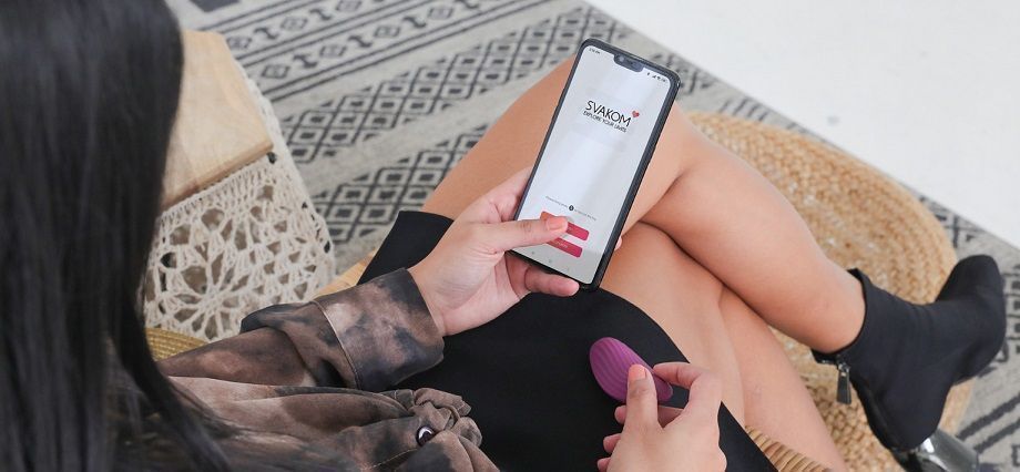 SVAKOM Edeny Đồ Lót Rung APP Tím Điều Khiển Xa