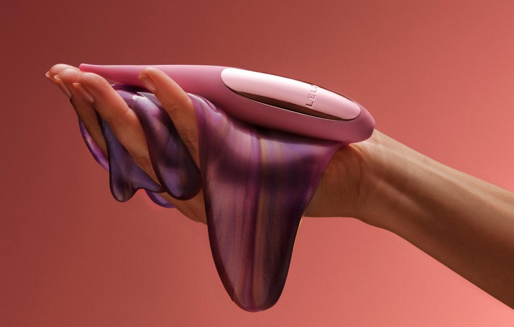 Lelo DOT du lịch vibrator âm vật tím nhỏ gọn