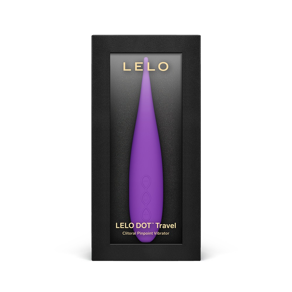 Lelo DOT du lịch vibrator âm vật tím nhỏ gọn