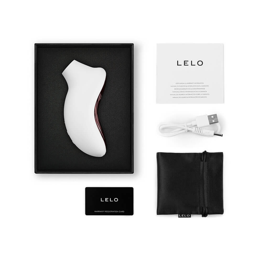 Lelo Sona 3 Trắng Sóng Âm Cực Khoái Yêu Thích Nữ