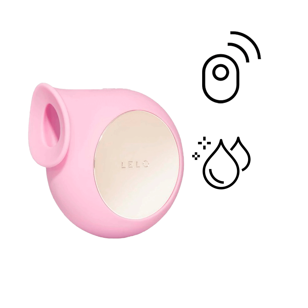 Lelo Sila Âm Mô Xoáy Nhẹ Hồng Siêu Đỉnh