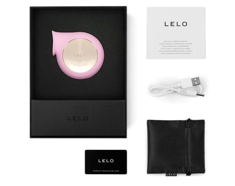 Lelo Sila Âm Mô Xoáy Nhẹ Hồng Siêu Đỉnh