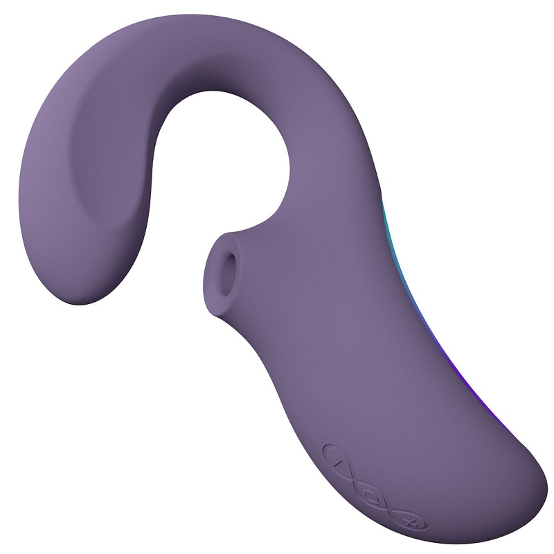 Lelo Enigma Wave hút clitoris G-spot tím sóng sonic Thụy Điển