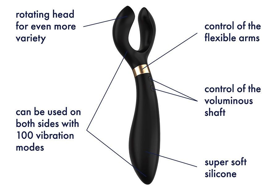 Satisfyer Endless Fun 23.5cm, Massage Đa Năng