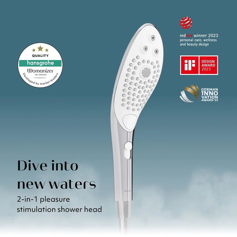 Womanizer Wave Clit Chrome Massager Thư Giãn