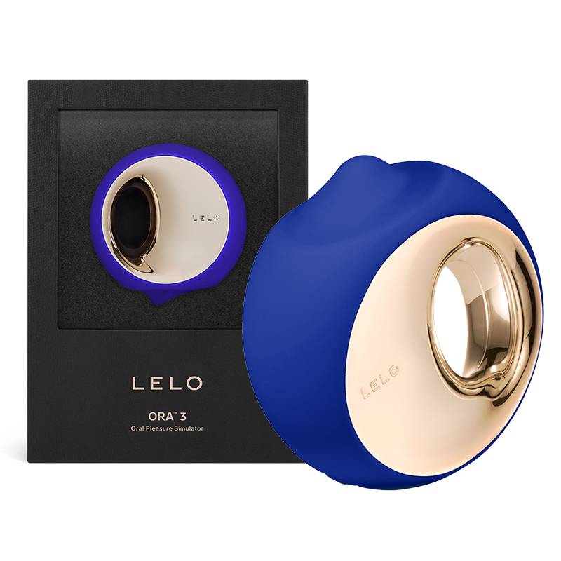 Lelo Ora 3 Xanh Đậm Lưỡi Rung Mút Siêu Thật