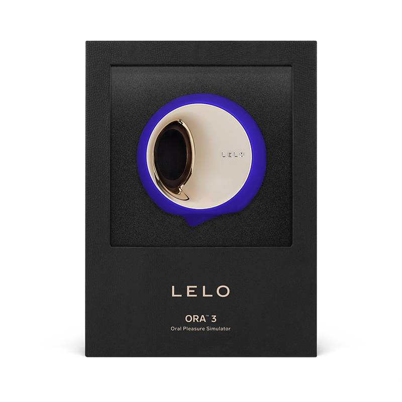 Lelo Ora 3 Xanh Đậm Lưỡi Rung Mút Siêu Thật