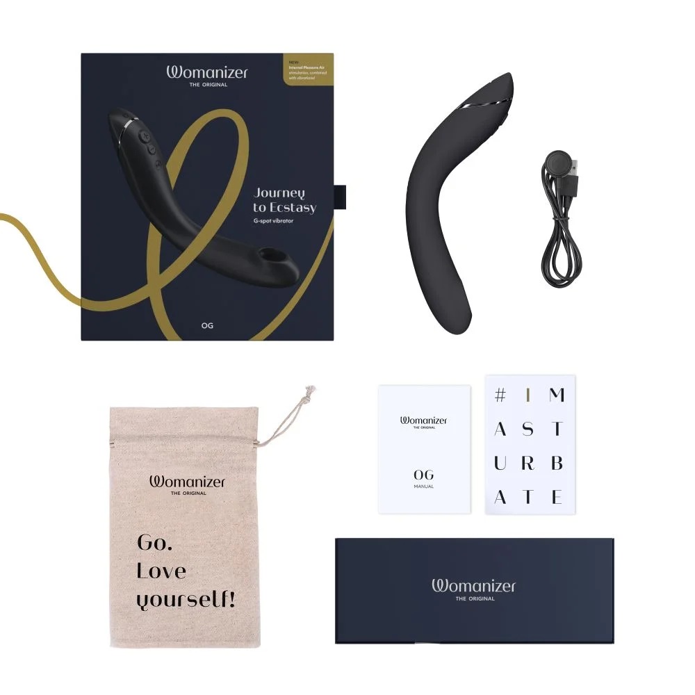 Womanizer OG G-spot Hút xóc Xám Đỉnh cao khoái