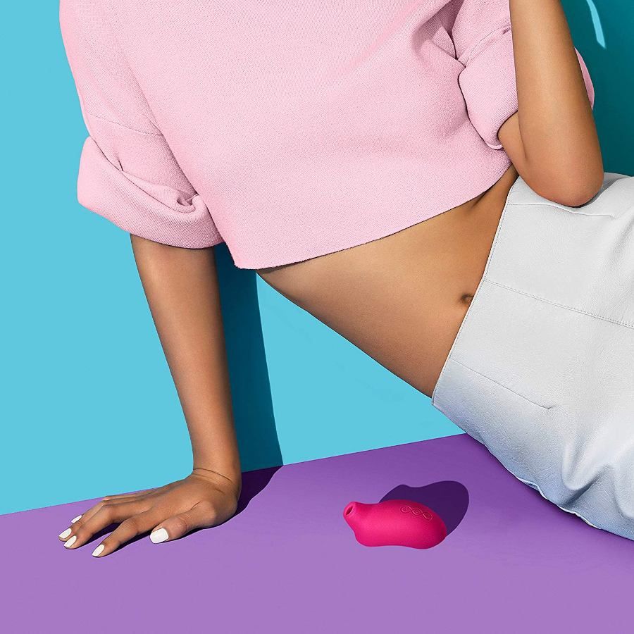 Lelo Sona Sonic Clit Đen, Âm Sóng Thăng Hoa 8 Chế Độ