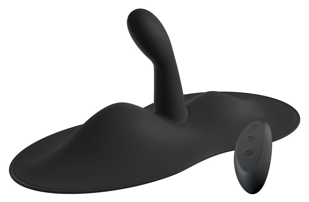 Vibepad 3 G-Spot Clit Vibrator Đen Đa Tầng
