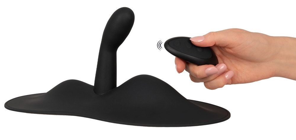 Vibepad 3 G-Spot Clit Vibrator Đen Đa Tầng