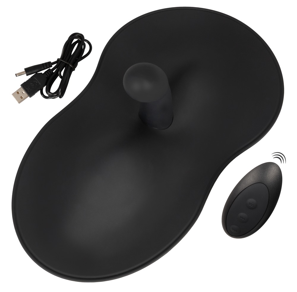 Vibepad 3 G-Spot Clit Vibrator Đen Đa Tầng