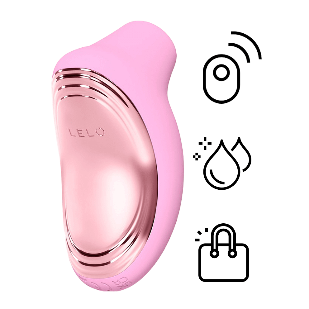 Lelo Sona 2 âm vật sonic hồng du lịch rung khoái cảm