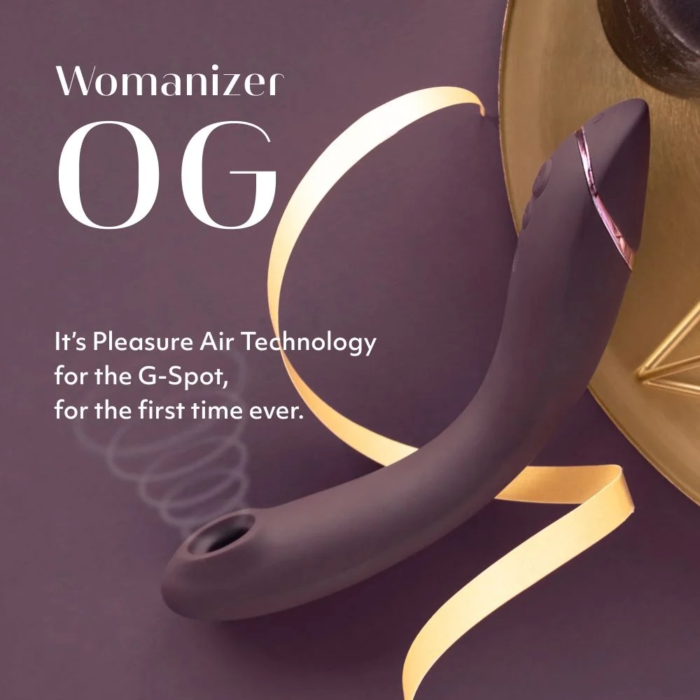 Womanizer OG G-Spot Hút Tím Đỏ 17.6cm Siêu Mạnh