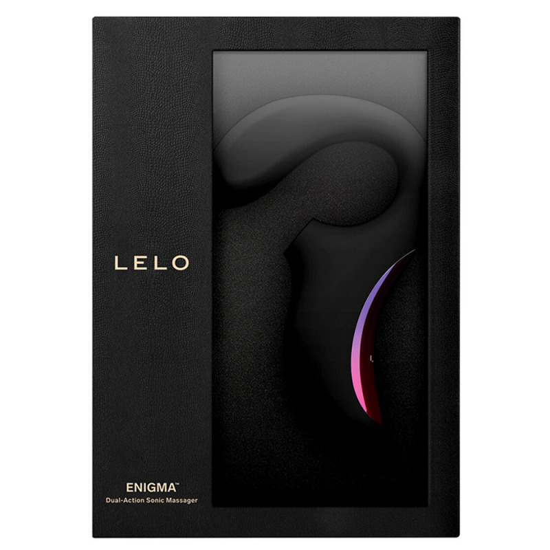 LELO Enigma Wave Đen Clit G Spot Siêu Âm Sóng