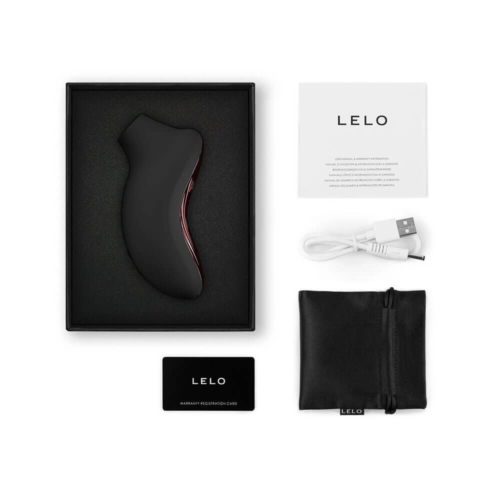 Lelo Sona Cruise 3 Clit Sonic Đen Cruise