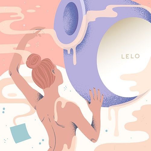 Lelo Sila Clit Sucker Tím Sonic Mềm Mại Đỉnh