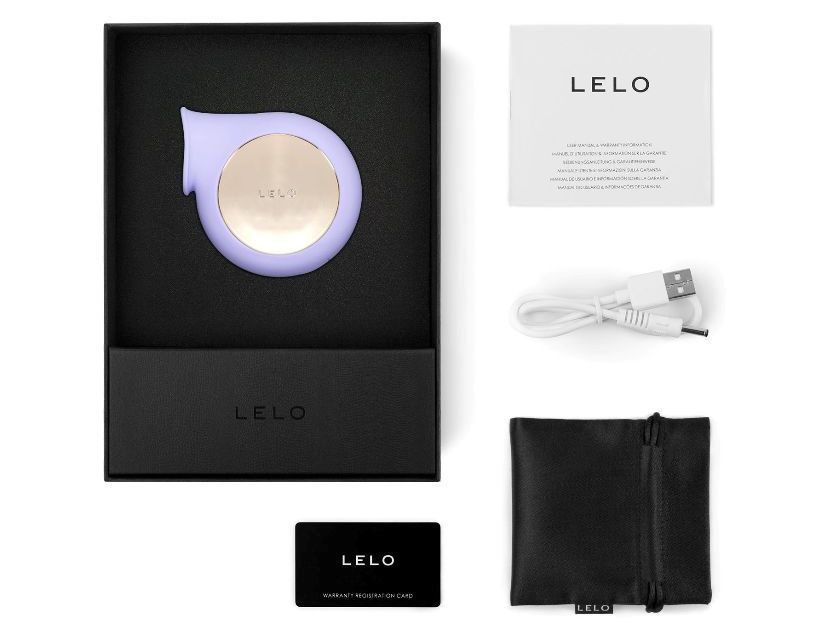 Lelo Sila Clit Sucker Tím Sonic Mềm Mại Đỉnh