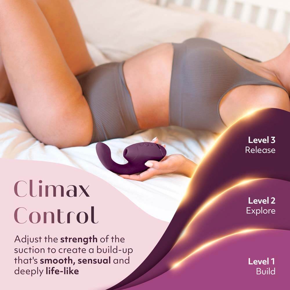 Womanizer Next DUO hồng hút 3D G-spot rung kép cực khoái