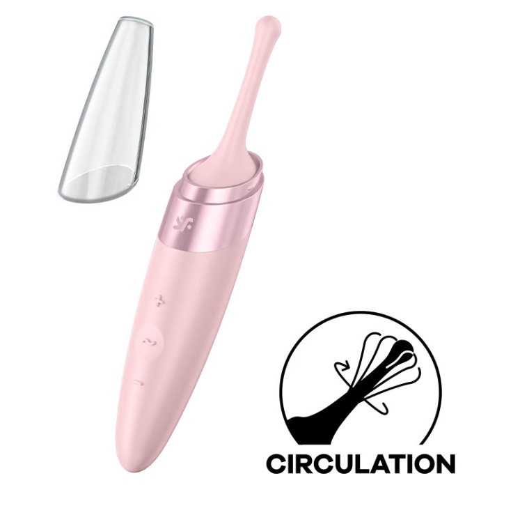 Satisfyer Rung Xoay Rose Siêu Mạnh Waterproof An Toàn