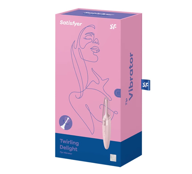 Satisfyer Rose Rung Xoay Mạnh Waterproof, Phê Phái Đẹp